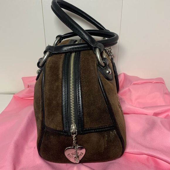 Vintage Juicy Couture Brown Bowler bag - Picture 2 of 8